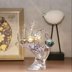 Clear Jewelry Hand Display NWT NIB Ring Holder Reseller